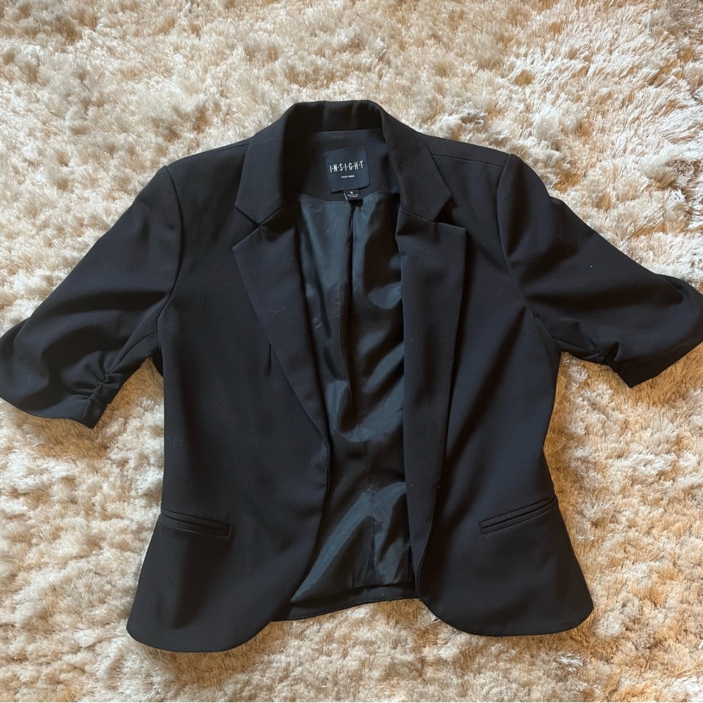 Insight black blazer size 8